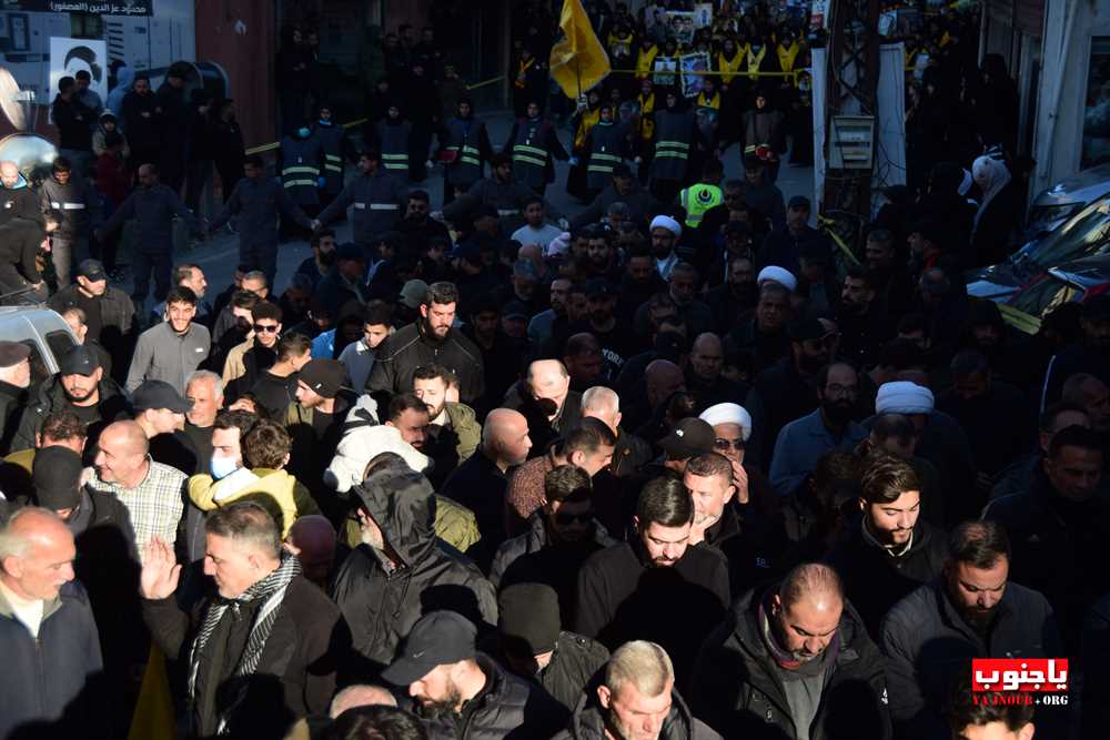 طيردبا : تشييع القائد الجهادي الكبير الحاج علي بحسون 